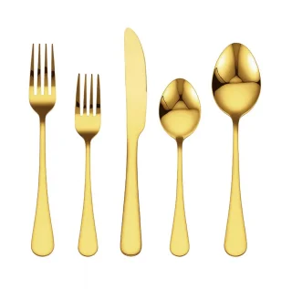 100-delige bestekset - Goud