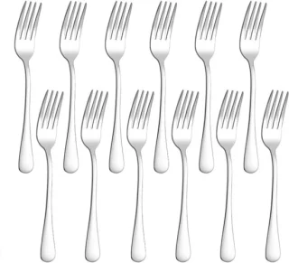 12-delige bestekset RVS - Zilver
