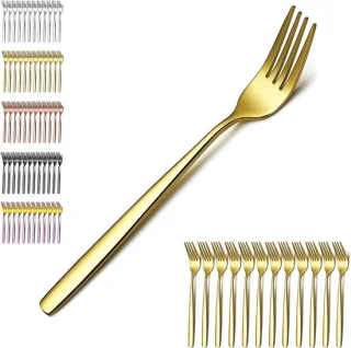 12-delige tafelvorken set RVS