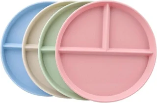 16-delige set plastic portiecontroleborden 23 cm