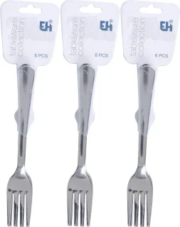 18x RVS Taartvorkjes 14 cm