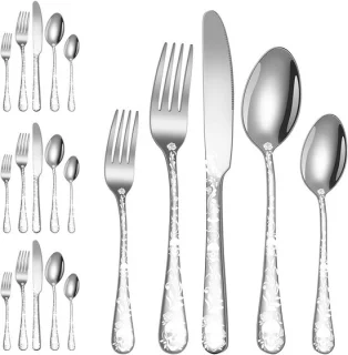 20-delig skeletbestekset voor 4 personen