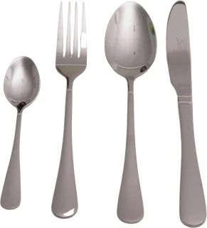 24-Delig Bestekset Zilver 6-Persoons