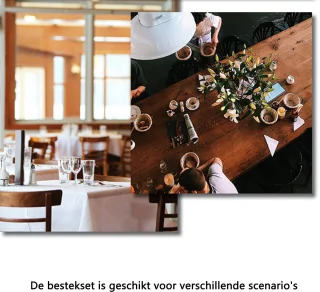 24-Delig RVS Bestekset voor 6 Personen