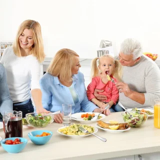 24-delige RVS bestekset 6-persoons