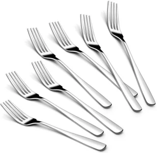 24-delige set eetvorken roestvrijstaal hoogglans, 20,8 cm