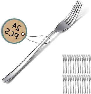 24-delige set tafelvorken van RVS