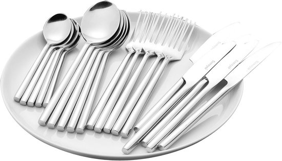 24-delige Splitset 6 Personen RVS 18/0 Geëmailleerd review