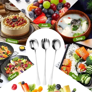 3-delig RVS saladebestek