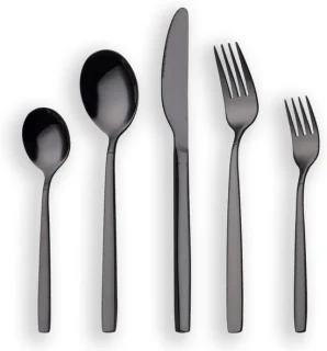 30-delige titanium bestekset voor 6 personen