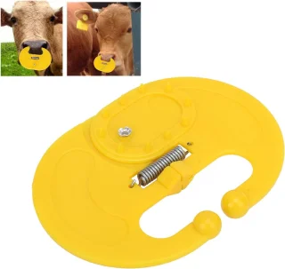 5PCS ABS Cow Suction Preventer Yellow