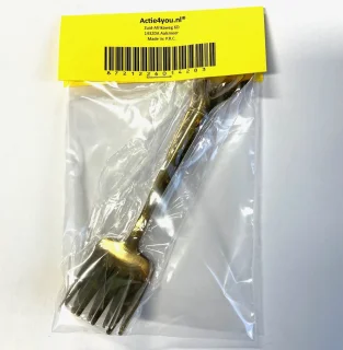 Actie4you® Gebakvork Goud 2 stuks