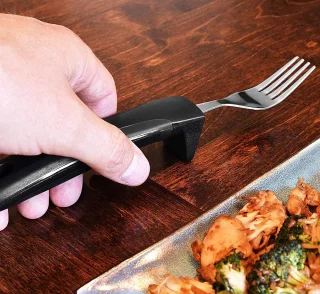 Adaptive Utensils Bestekset 4-delig roestvrij staal (mes, vork, 2 lepels)