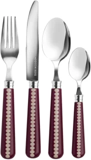 Addison Ross Bobbin bestekset Cherry & Cappuccino (16-delig)