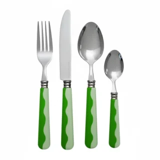 Addison Ross Wave bestekset 16-delig leaf/apple