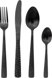 Adora Bestek Set 24-delig Zwart