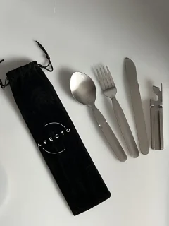 Afecto RVS bestekset to go compact