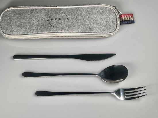 Afecto RVS bestekset to go reisbestek tool review