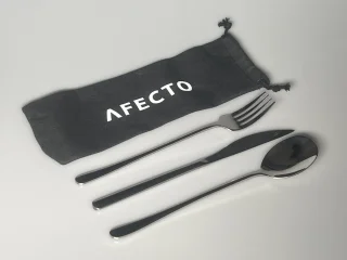 Afecto RVS bestekset to go