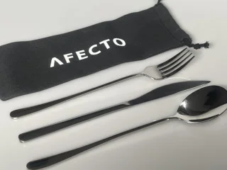 Afecto RVS bestekset to go