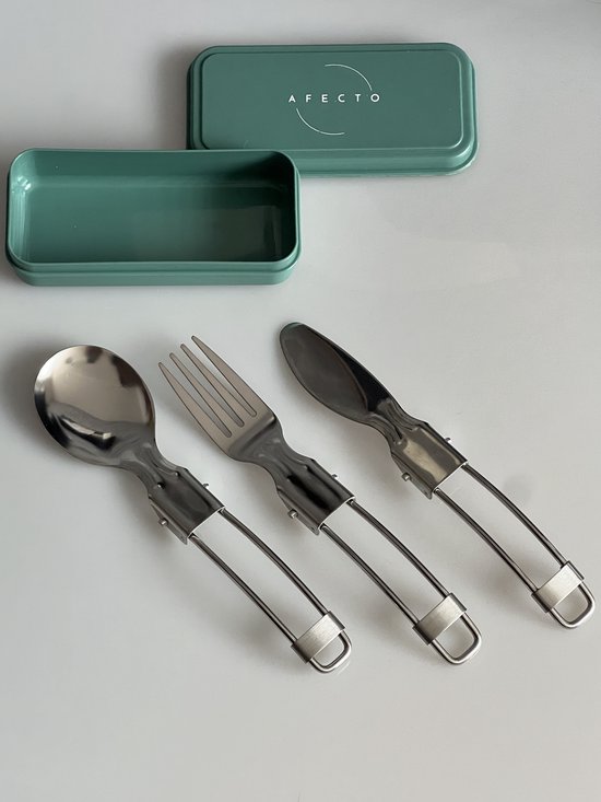 Afecto RVS opvouwbare bestekset to go review