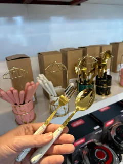 Al Sie Bestekset 12-delig Wit Goud