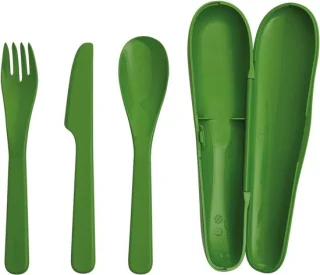 Aladdin Bestekset Groen Recycled & Recyclable