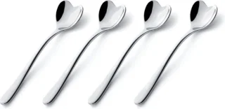 Alessi Big Love ijslepels set 4