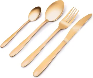 alpina Bestek Set 16-delig Mat Goud