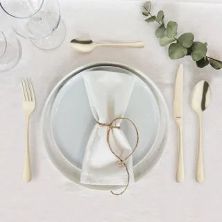 Amefa Austin 24-delige bestekset mat champagne