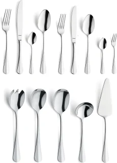 Amefa Baguette 60-delig bestekset zilver voor 6 personen