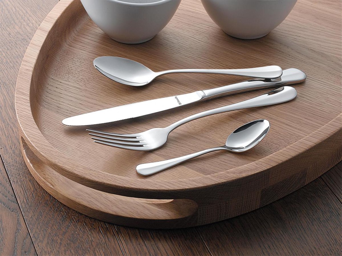 Wat vinden we goed aan de Amefa Baguette 60-delig bestekset zilver voor 6 personen