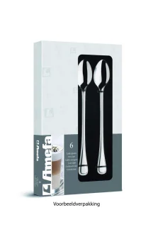 Amefa Baguette Sorbetlepels 6 stuks