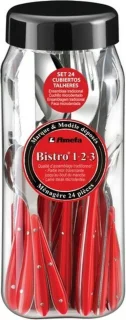 Amefa Bistro Bestekset 24-delig