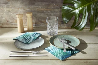 Amefa Chuletero Steakmessen Set van 6 RVS Zilver