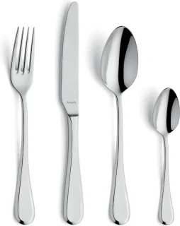 Amefa Drift 84-delige Bestekset RVS 12 Personen Zilver