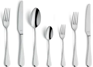 Amefa Drift 84-delige Bestekset RVS 12 Personen Zilver