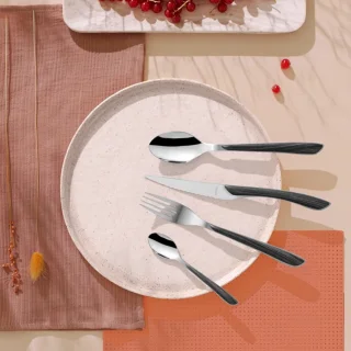 Amefa Eclat Bestekset 16-delig Zwart