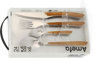 Amefa Eclat Bestekset 24-delig RVS Naturel