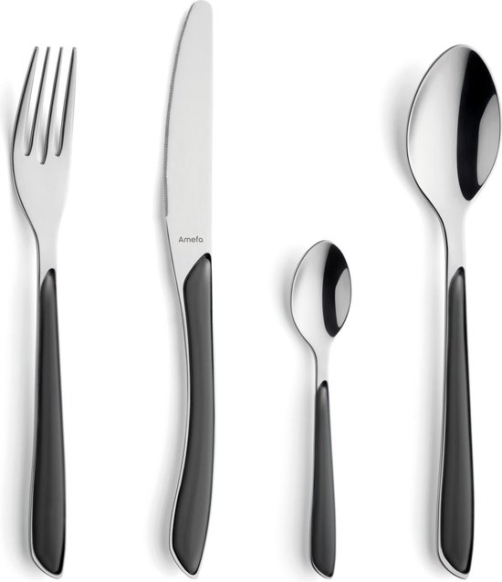 Amefa Eclat Matt Slate Grijs Bestekset 24-delig 6-persoons review