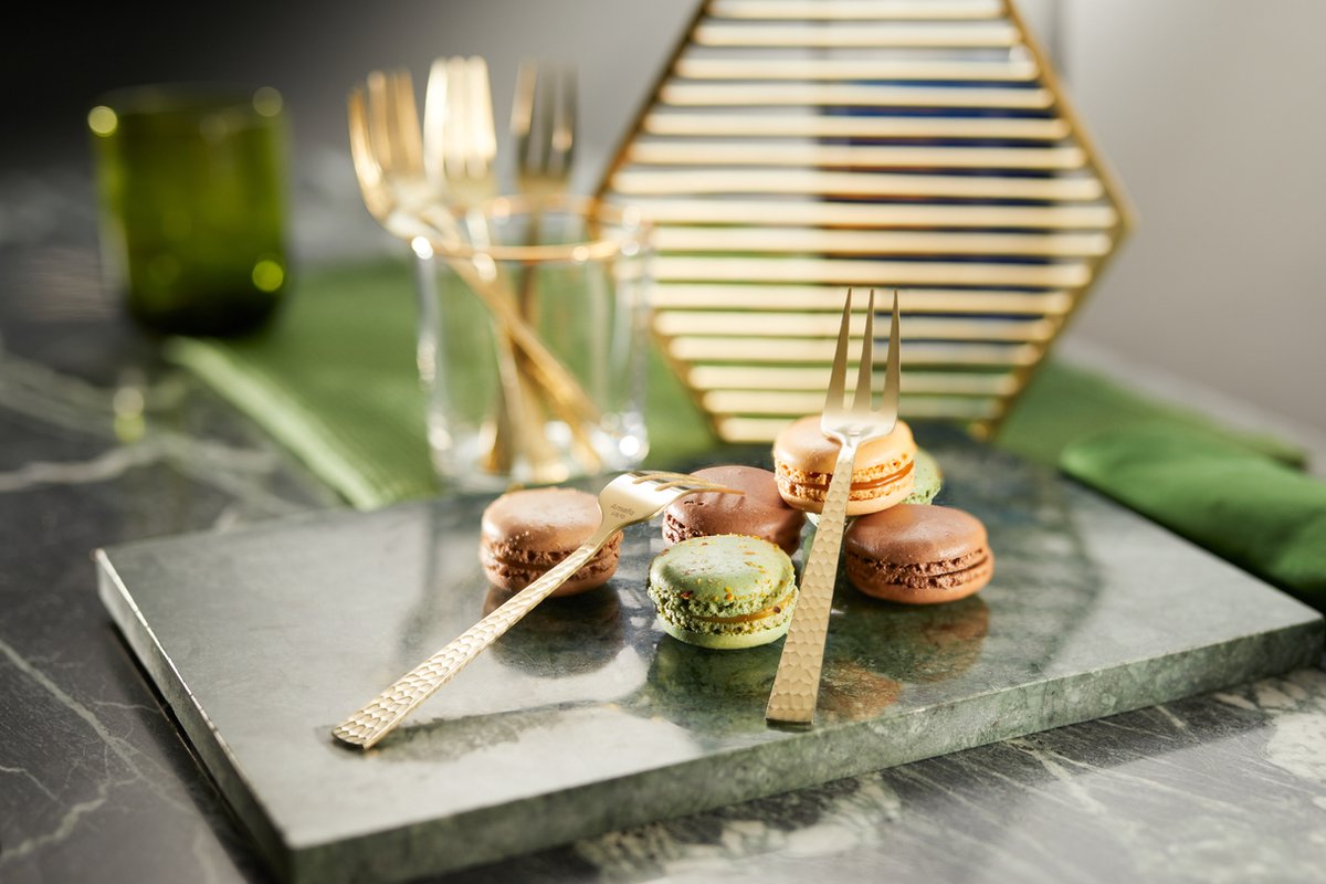 Wat vinden we goed aan de Amefa Felicity 30-delig bestekset champagne goud
