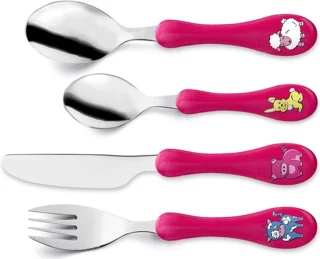 Amefa Kinderbestekset 4-delig RVS Fuchsia