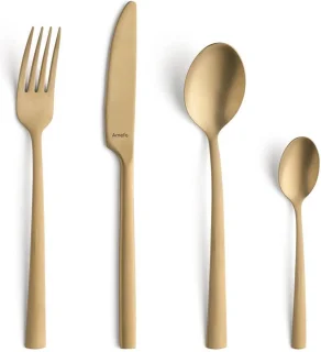Amefa Manille 16-delige bestekset Stonewash Goud