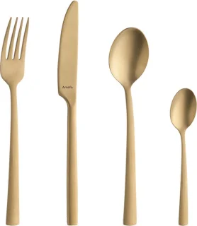 Amefa Manille 16-delige bestekset Stonewash Goud