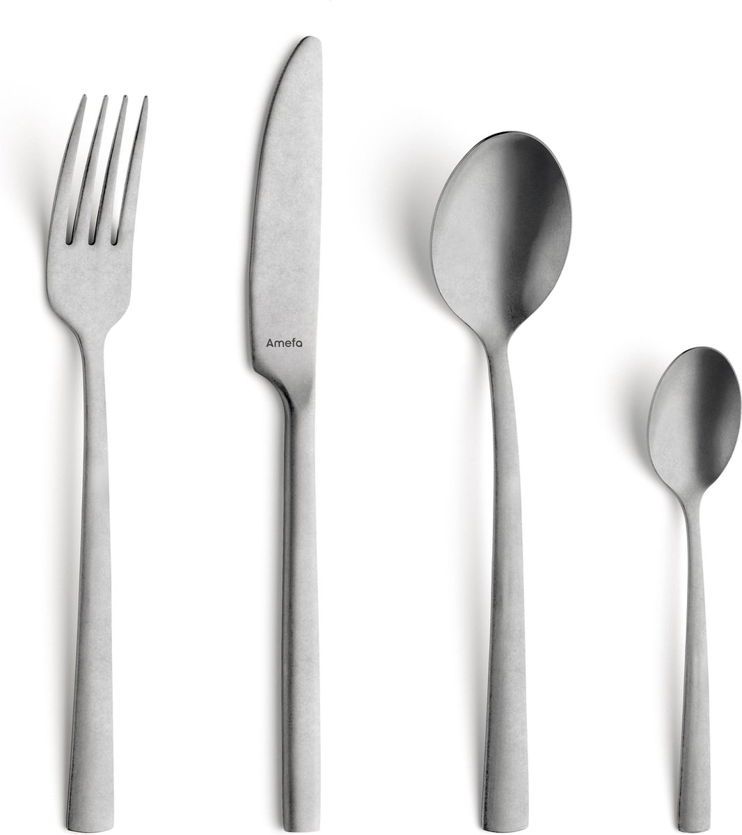 De Amefa Manille 16-delige bestekset Stonewash in één oogopslag