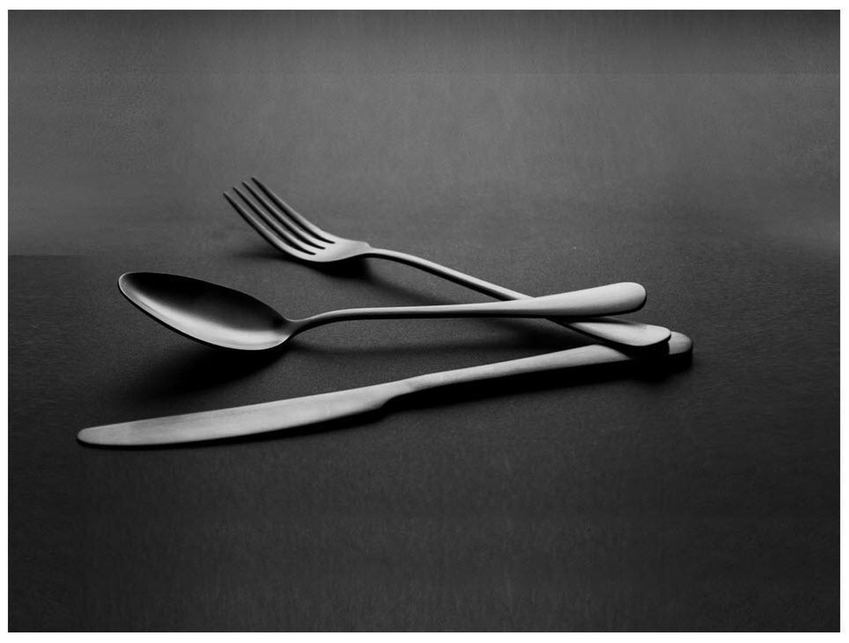 Wat vinden we goed aan de Amefa Manille 42-delige bestekset mat zwart