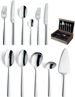 Amefa Moderno bestekset 78-delig 12 personen
