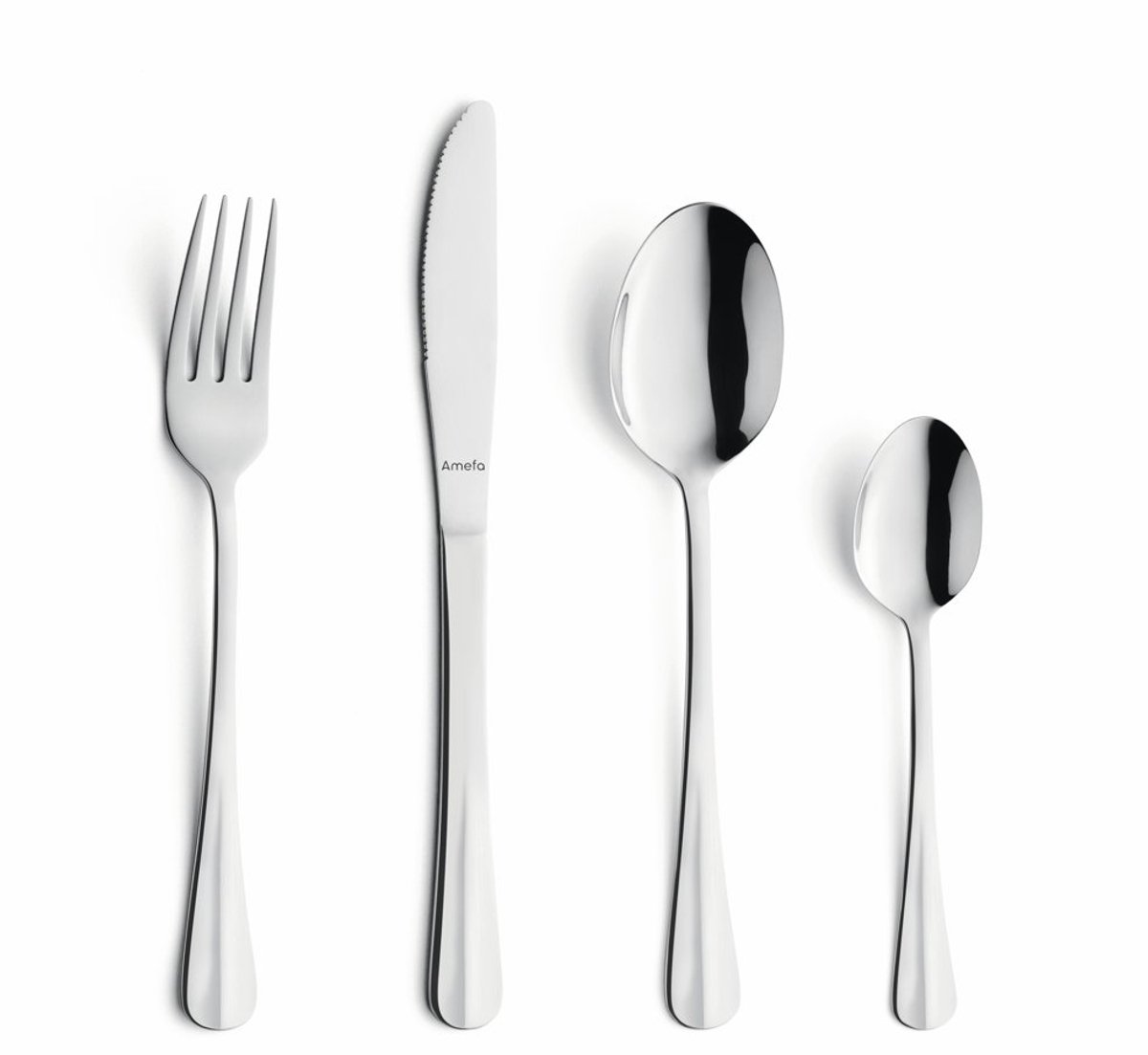 De Amefa Napoli 24-delige bestekset 6 personen zilver in één oogopslag