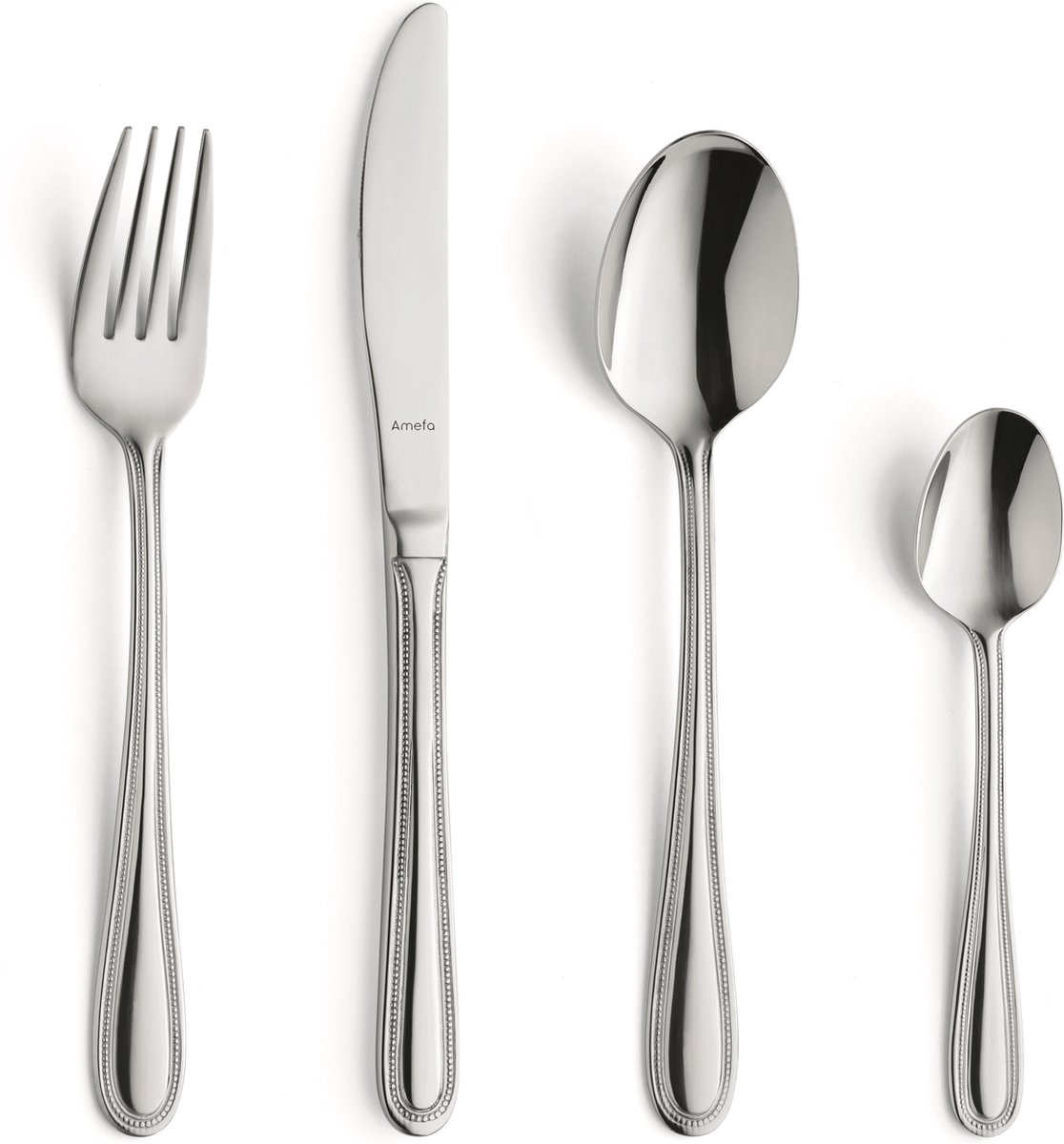De Amefa Pearl bestekset 24-delig in één oogopslag