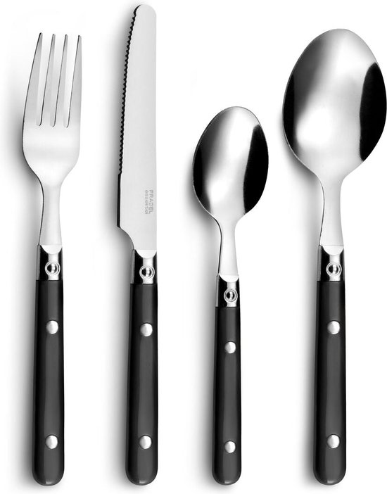 Amefa Saxo Bestekset Metaal 16-delig 25 cm